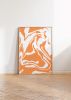The Energy Of Orange Art Print | Prints by Britny Lizet. Item composed of paper in boho or contemporary style