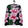 Unisex Sweatshirt - Desire - Pink Lily Floral Realism | Work by Eman's Gallery