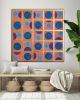 Abstract midcentury modern painting minimalist mcm painting | Oil And Acrylic Painting in Paintings by Berez Art. Item composed of canvas in minimalism or mid century modern style