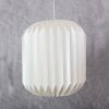 Lantern - Origami Paper Lampshade Eco-friendly | Pendants by Studio Pleat. Item made of paper compatible with minimalism and mid century modern style