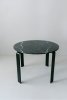 Nero Marquina Marble Round Table | Tables by District Loom
