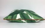 tropical print pillow cover // indoor outdoor pillow | Pillows by velvet + linen