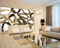 Petite Agate Slices | Wallpaper in Wall Treatments by Wallcovetings by Brenda Houston. Item made of fabric & paper