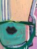 Pink Illusion | Original Acrylic Painting | Oil And Acrylic Painting in Paintings by Aleea Jaques ,