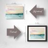 Fly Like An Eagle – Original Abstract Watercolor Painting | Song-Inspired Art | Minimalist Landscape | Optional Frame | Paintings by Susi Schuele Art. Item made of paper works with modern style