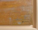Lueur fauve- Peinture abstraite | Decorative Objects by Sophie DUMONT.