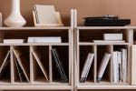 Wooden mid century modern sideboard, Media console | Storage by Plywood Project. Item made of oak wood works with minimalism & mid century modern style