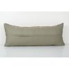 Vintage Striped Long Pillow, Bohemian Bedding Kilim Cushion | Pillows by Vintage Pillows Store