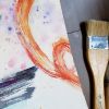 With a Flourish | Watercolor Painting in Paintings by Brazen Edwards Artist. Item composed of paper