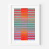 California Stripe Colour Study Print | Prints in Paintings by Amelia Coward