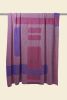 Geometric Blanket in Pink | Linens & Bedding by BOI. Item made of cotton works with contemporary style
