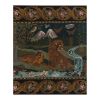 Vintage Lion Family Kilim Rug - Animal Garden Kilim | Area Rug in Rugs by Vintage Pillows Store. Item composed of cotton