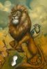 "He's Not A Tame Lion" | Prints in Paintings by Greg "CRAOLA" Simkins