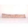 Extra Long Pink Turkish Carpet Pillow Cover, Anatolian Rug C | Cushion in Pillows by Vintage Pillows Store