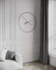 Timeless Simple | Clock in Decorative Objects by MCLOCKS. Item made of oak wood with steel