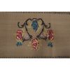 Vintage Floral Aubusson Style Kilim Runner Rug 2'2" X 15'5" | Rugs by Vintage Pillows Store. Item composed of fabric