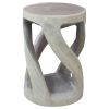 Haussmann® Round Wild Twisted Vine End Table 14 in D x 20 | Tables by Haussmann®