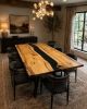 8 Ft Tulip Poplar Dining Table | Tables by Pelican State Woodworks