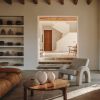 Arco Lounge Chair Boucle Natural | Work by District Loom