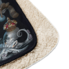 "Into The Well" Sherpa Blanket | Linens & Bedding by Greg "CRAOLA" Simkins