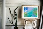 Verdant Echo I fine art print | Prints by Elisa Sheehan. Item composed of canvas and paper