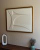 No. 03 Japandi Plaster Wall Relief - Scandinavian Neutral Decor | Wall Sculpture in Wall Hangings by Joseph Aurelius