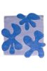 Blossom Square Hand Tufted Rug | Small Rug in Rugs by JUBI. Item made of wool with fiber