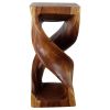 Haussmann® Wood Double Twist Stool Table 14 in SQ x 30 in | Chairs by Haussmann®