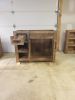 Model #1012 - Custom Single Sink Bathroom Vanity | Countertop in Furniture by Limitless Woodworking. Item made of maple wood works with mid century modern & contemporary style