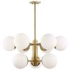 Alan Mizrahi JR1979 Paige 9-light chandelier | Chandeliers by Alan Mizrahi Lighting Design