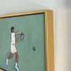 Backhand | Oil And Acrylic Painting in Paintings by Nicole Simms