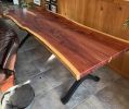 Bookmatched live edge dinning table! | Dining Table in Tables by Pelican State Woodworks