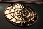 Spiral Gold Mural | Decorative Objects by PlusObject