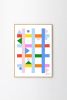 Estudios Geométricos 05 Abstract Art Print | Prints by OWO Ceramics