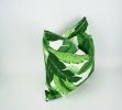 banana leaf pillow // palm leaf pillow cover // tropical | Pillows by velvet + linen