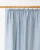 Pencil Pleat Linen Curtain Panel (1 Pcs) | Curtains & Drapes by MagicLinen. Item composed of fabric
