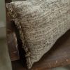Natural Wild Silk Lumbar 17x26 | Throw in Linens & Bedding by Vantage Design