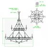 Alan Mizrahi SJ2115 Antoinette | Chandeliers by Alan Mizrahi Lighting Design