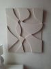 Textured 3D Painting - Contemporary Sculptural Wall Art - Modern Home Decor - Geometric Fusion | Wall Sculpture in Wall Hangings by Vaiva Art Atelier