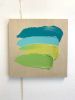 Smoosh 1 | Oil And Acrylic Painting in Paintings by Shiri Phillips Designs. Item composed of wood