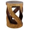 Haussmann® Round Wild Twisted Vine End Table 14 in D x 20 | Tables by Haussmann®