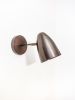 Adjustable Wall Sconce - Industrial Wall Light - Bronze | Sconces by Retro Steam Works. Item composed of metal