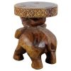 Haussmann® Wood Chang End Table 15 D x 20 inch High Walnut | Tables by Haussmann®
