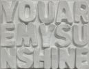 You Are My Sunshine 4" x 5" | Mixed Media in Paintings by Emeline Tate. Item composed of canvas & synthetic