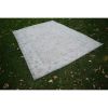 1940s Vintage Distressed Oushak Soft Colors Wool Pile Rug | Area Rug in Rugs by Vintage Pillows Store. Item made of cotton with fiber