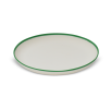 Ligne Large Plate | Dinnerware by Tina Frey. Item composed of stoneware