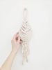 THE PIPA Small Pipa Knot Wall Sculpture, Modern Macrame Wall | Macrame Wall Hanging in Wall Hangings by Damaris Kovach. Item composed of fiber