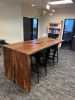 SPECTACULAR black walnut waterfall edge table! | Furniture by Pelican State Woodworks