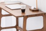 Mid Century Modern Desk for Office, Computer desk | Tables by Plywood Project. Item made of birch wood works with minimalism & mid century modern style
