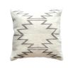 Neutral Cleo Handwoven Decorative Throw Pillow Cover | Cushion in Pillows by Mumo Toronto. Item composed of fabric